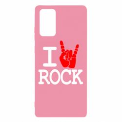 Чехол для Samsung Note 20 I love rock - PrintSalon