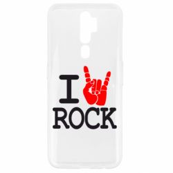 Чехол для Oppo A5/A9 2020 I love rock