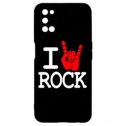 Чехол для Oppo A52/A72/A92 I love rock - PrintSalon