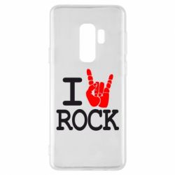 Чехол для Samsung S9+ I love rock - PrintSalon
