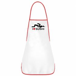 Фартук I love sushi - PrintSalon