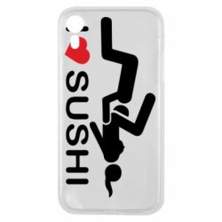 Чехол для iPhone XR I love sushi - PrintSalon