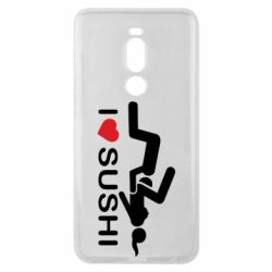 Чехол для Meizu Note 8 I love sushi - PrintSalon