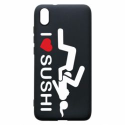 Чехол для Xiaomi Redmi 7A I love sushi - PrintSalon