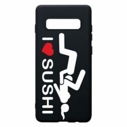 Чехол для Samsung S10+ I love sushi - PrintSalon