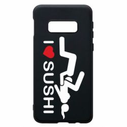 Чехол для Samsung S10e I love sushi - PrintSalon