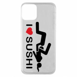 Чехол для iPhone 11 I love sushi - PrintSalon