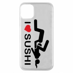 Чехол для iPhone 11 Pro I love sushi - PrintSalon