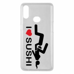 Чехол для Samsung A10s I love sushi - PrintSalon