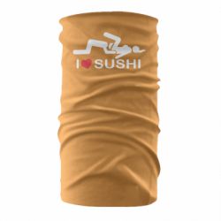 Бандана I love sushi - PrintSalon