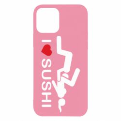 Чехол для iPhone 12 Pro I love sushi - PrintSalon