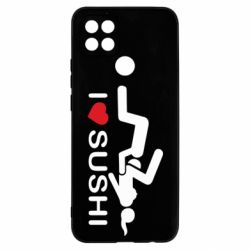 Чехол для Oppo A15s/A15 I love sushi - PrintSalon