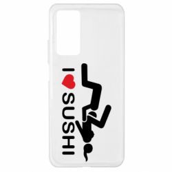 Чехол для Xiaomi Mi 10T/10T Pro I love sushi - PrintSalon