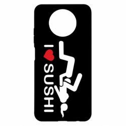 Чехол для Xiaomi Redmi Note 9 5G/Redmi Note 9T I love sushi - PrintSalon