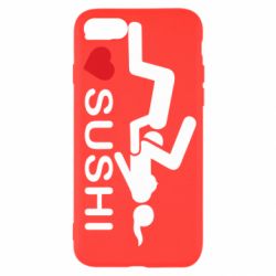 Чехол для iPhone SE 2022 I love sushi - PrintSalon