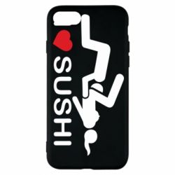 Чехол для iPhone 8 I love sushi - PrintSalon