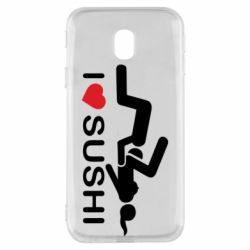 Чехол для Samsung J3 2017 I love sushi - PrintSalon