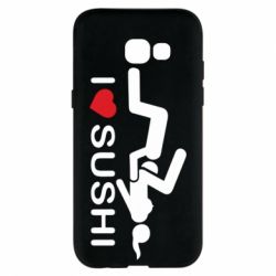 Чехол для Samsung A5 2017 I love sushi - PrintSalon