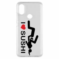 Чехол для Xiaomi Mi A2 I love sushi - PrintSalon