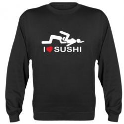Cвитшот I love sushi - PrintSalon