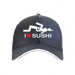 Кепка I love sushi - PrintSalon