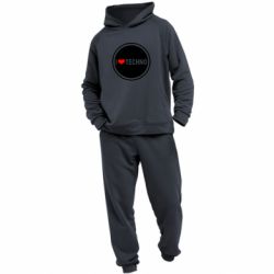 Дитячий костюм I love techno music - PrintSalon