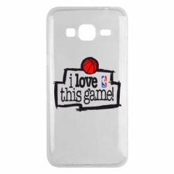 Чехол для Samsung J3 2016 I love this Game - PrintSalon