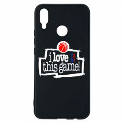 Чехол для Huawei P Smart Plus 2018 I love this Game - PrintSalon