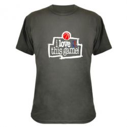 Камуфляжная футболка I love this Game - PrintSalon