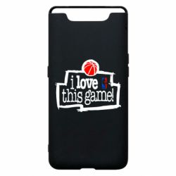 Чохол для Samsung A80 I love this Game