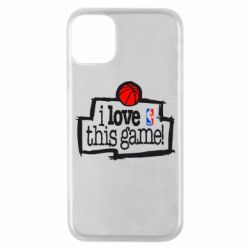 Чехол для iPhone 11 Pro I love this Game - PrintSalon