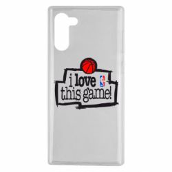 Чохол для Samsung Note 10 I love this Game