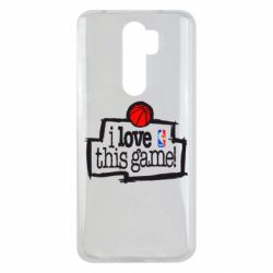 Чехол для Xiaomi Redmi Note 8 Pro I love this Game - PrintSalon