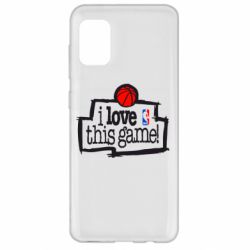 Чехол для Samsung A31 I love this Game - PrintSalon