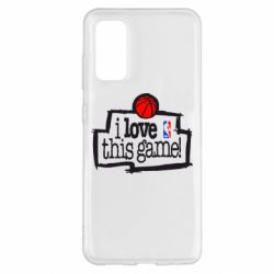 Чехол для Samsung S20 I love this Game - PrintSalon