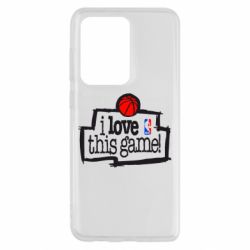 Чехол для Samsung S20 Ultra I love this Game - PrintSalon