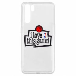 Чехол для Oppo A91/Reno3 I love this Game - PrintSalon