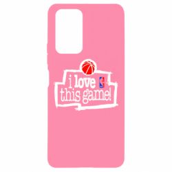 Чехол для Xiaomi Redmi Note 10 Pro I love this Game - PrintSalon