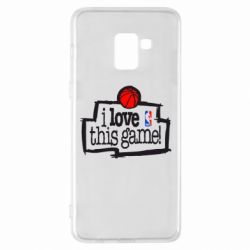 Чохол для Samsung A8+ 2018 I love this Game