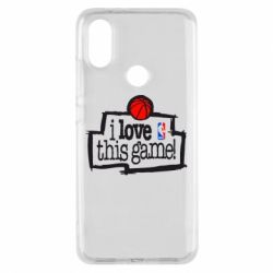 Чехол для Xiaomi Mi A2 I love this Game - PrintSalon