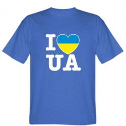 Мужская футболка Stedman I love UA - PrintSalon