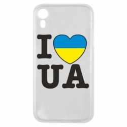 Чехол для iPhone XR I love UA - PrintSalon