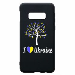Чехол для Samsung S10e I love Ukraine дерево - PrintSalon