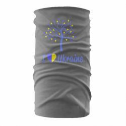 Бандана I love Ukraine дерево - PrintSalon