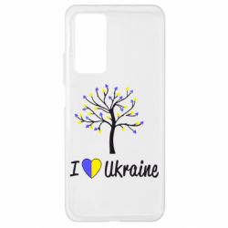 Чехол для Xiaomi Mi 10T/10T Pro I love Ukraine дерево - PrintSalon