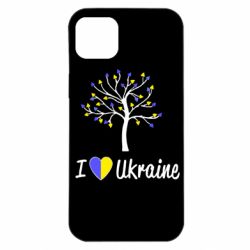 Чехол для iPhone 14 Plus I love Ukraine дерево - PrintSalon