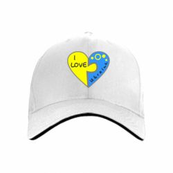 Кепка I love Ukraine пазлы - PrintSalon