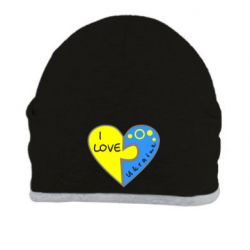 Шапка I love Ukraine пазлы - PrintSalon