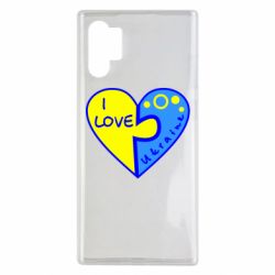 Чохол для Samsung Note 10 Plus I love Ukraine пазли-PrintSalon Чохол для Samsung Note 10 Plus I love Ukraine пазли