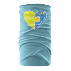 Бандана I love Ukraine пазлы - PrintSalon
